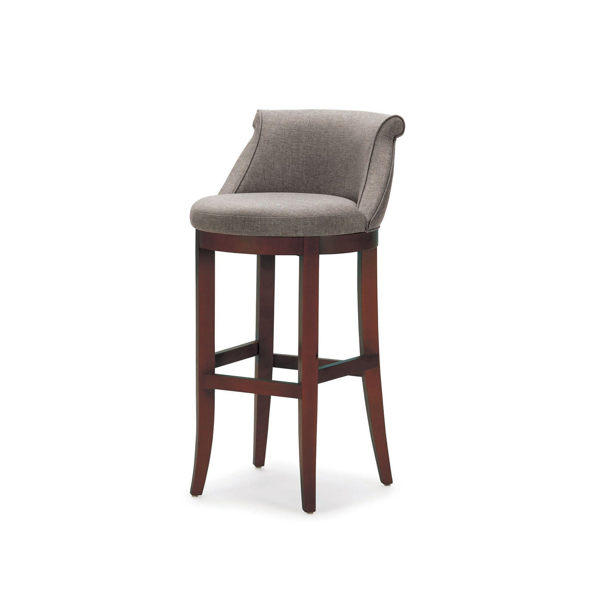 ALLEGRA COUNTER CHAIR Dark brown