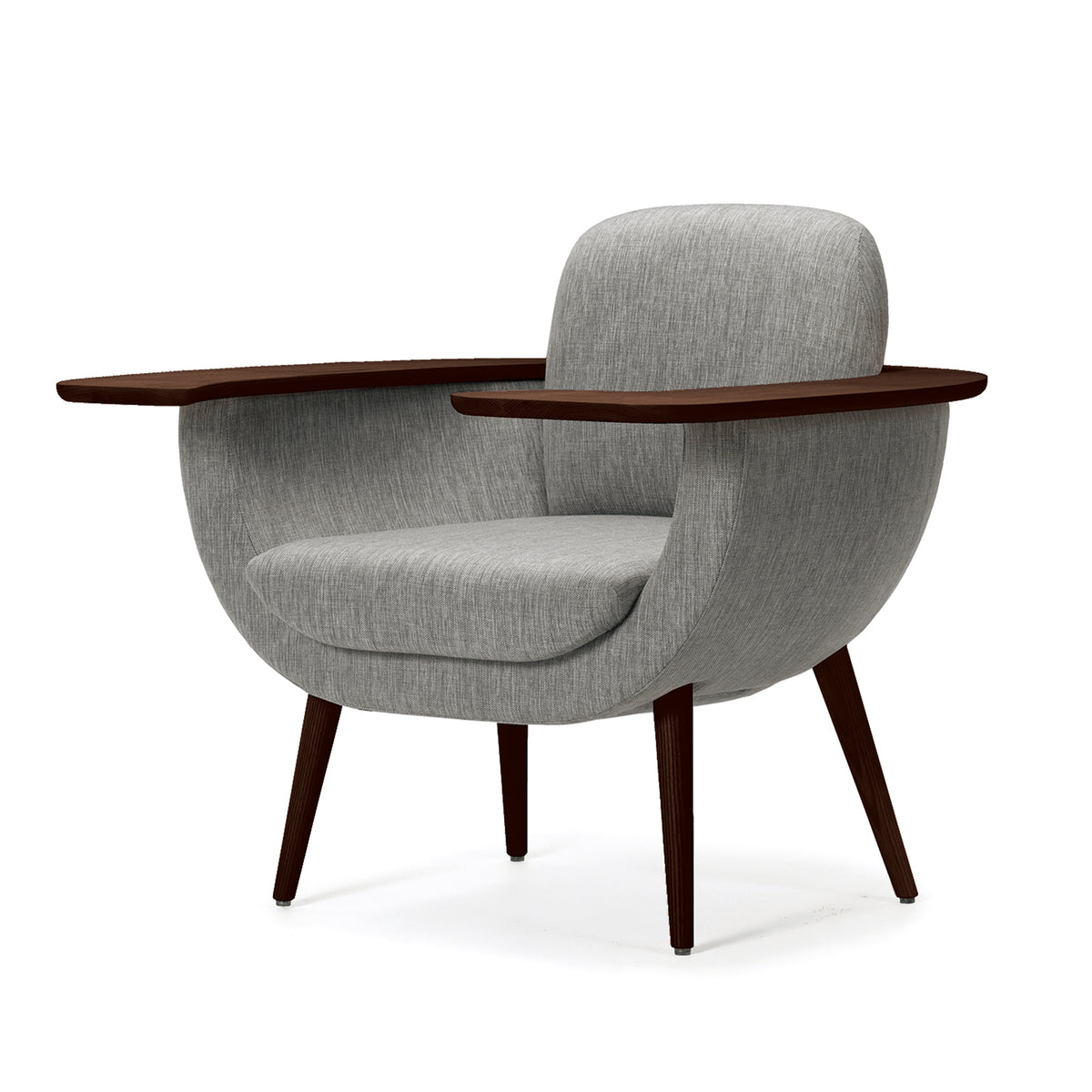 ARMDESK LOUNGE CHAIR-CURVE