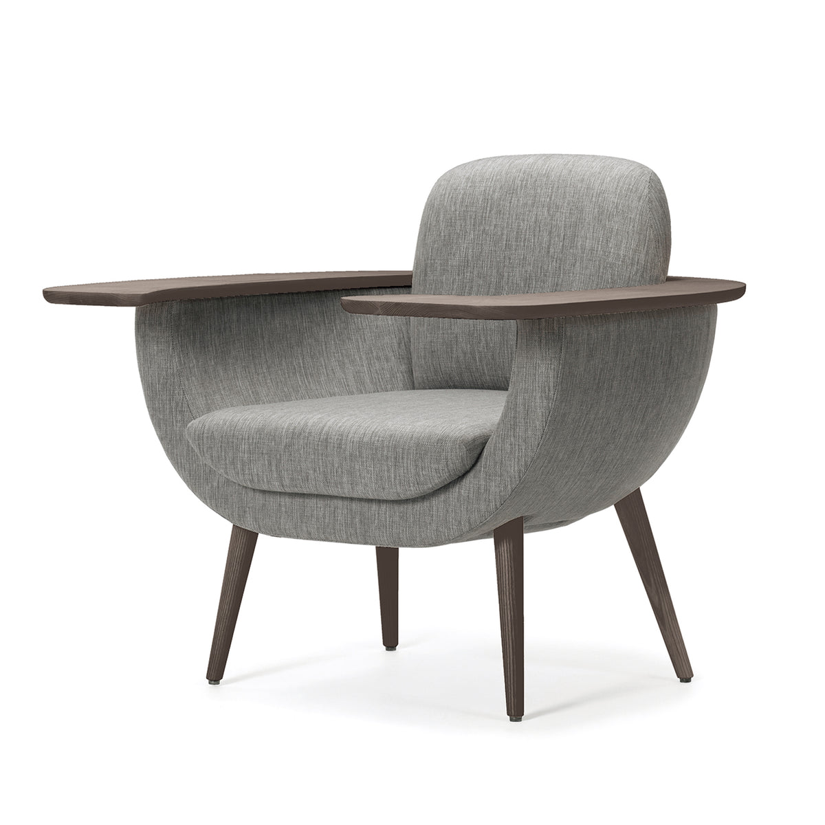 ARMDESK LOUNGE CHAIR-CURVE