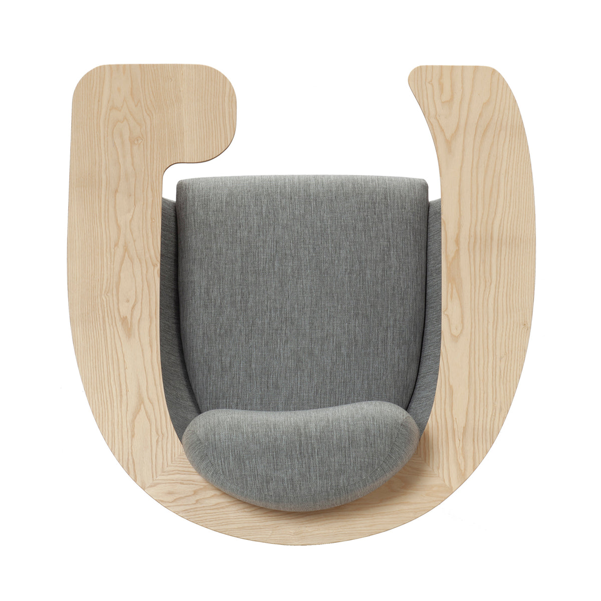 ARMDESK LOUNGE CHAIR-CURVE