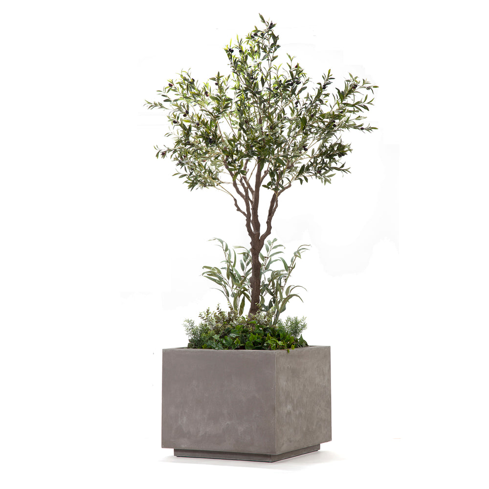 LOIZA SQUARE PLANTCOVER WITH SANTONI