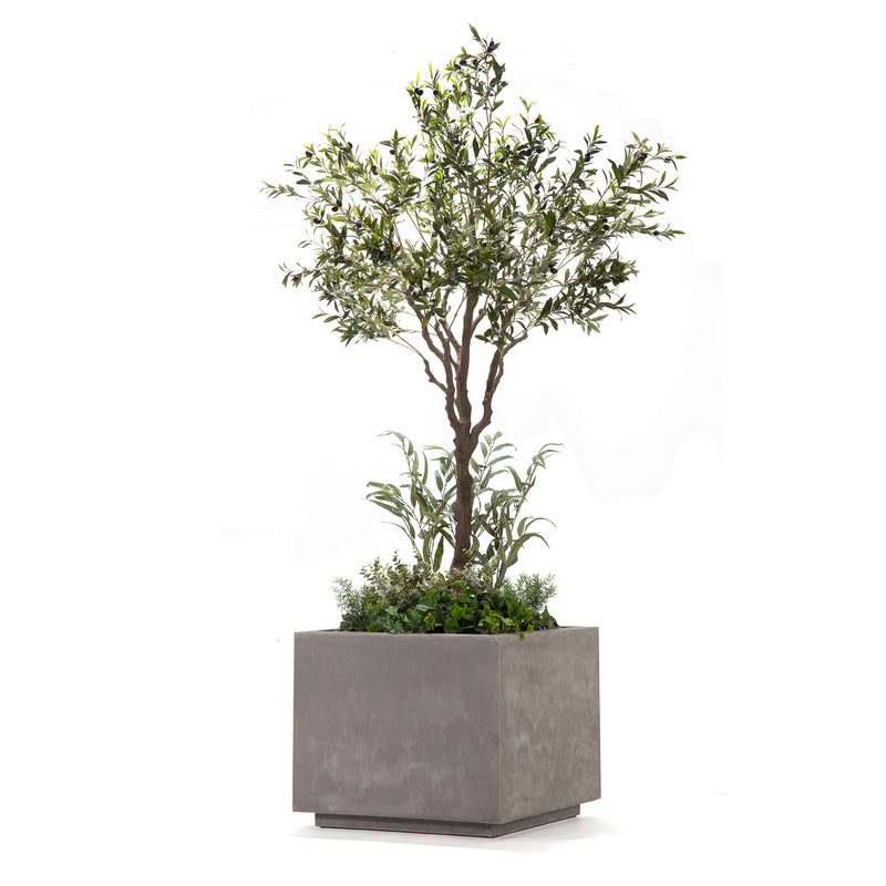 LOIZA SQUARE PLANTCOVER WITH SANTONI