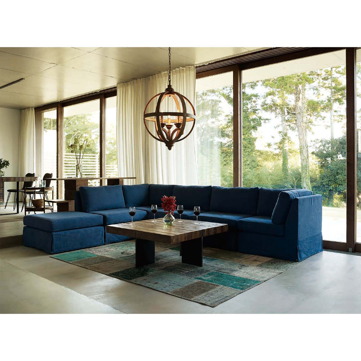 MAISON ARMLESS SOFA