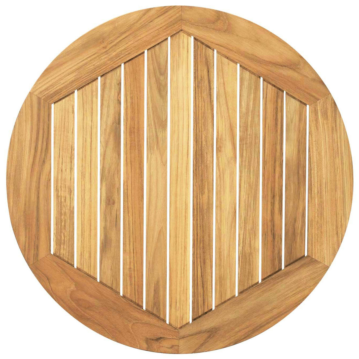 TECTONA SIDE TABLE ROUND-TEAK