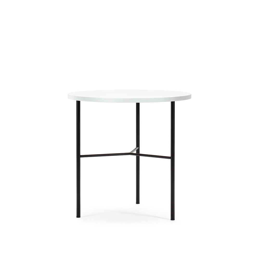 TECTONA SIDE TABLE ROUND-MDF