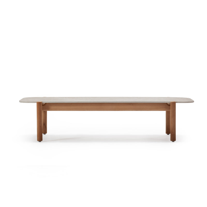 ODA COFFEE TABLE TEAK/CERAMIC TOP