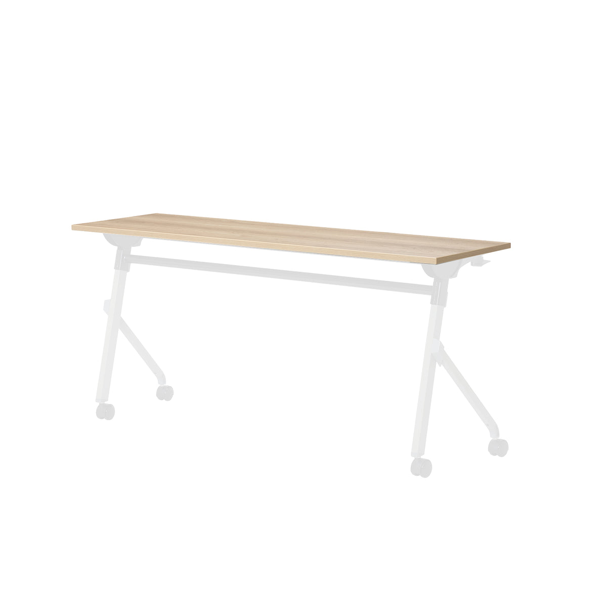FW MEETING TABLE TOP-WOOD GRAIN MELAMINE