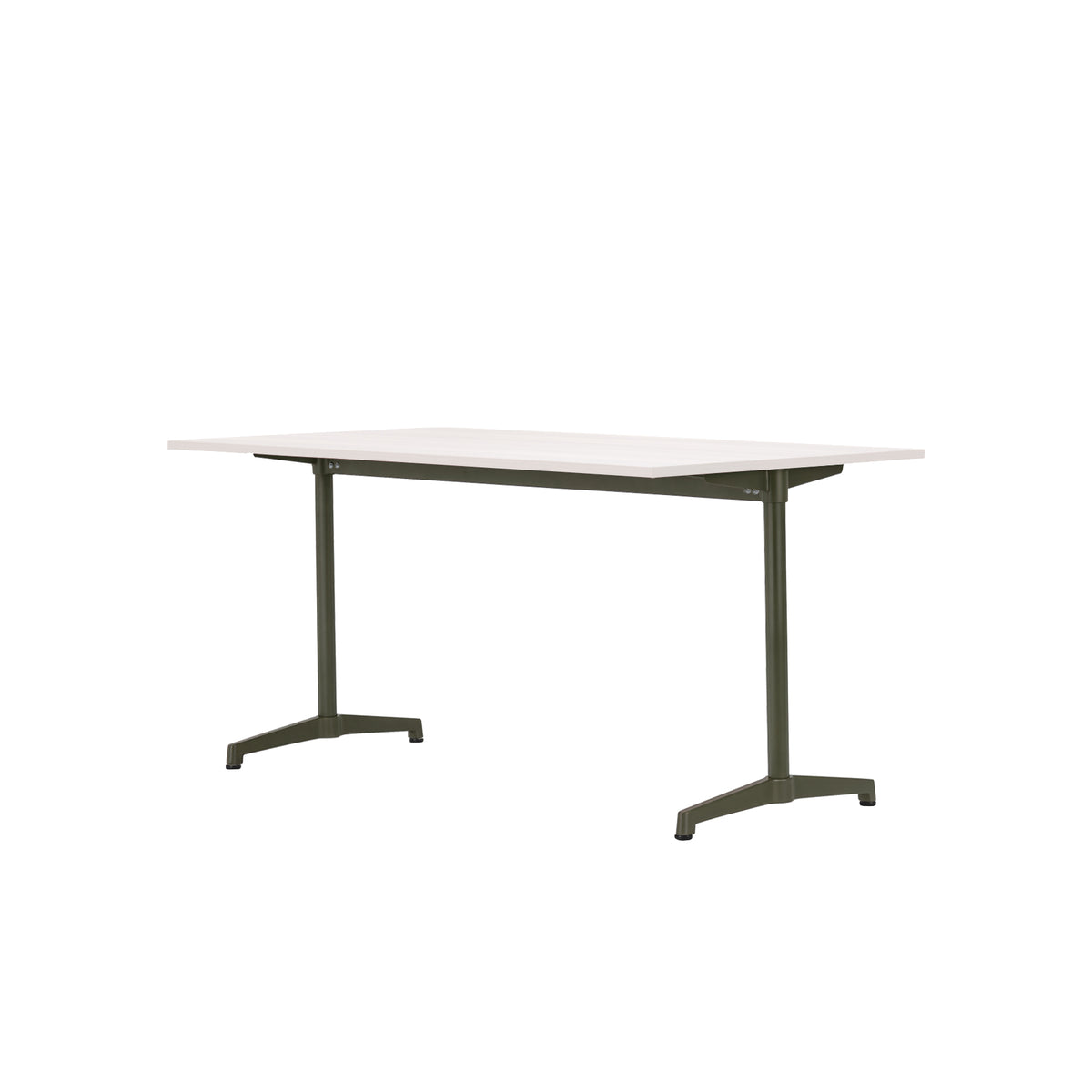 FW BOOTH MEET DESK LEG-STEEL SC