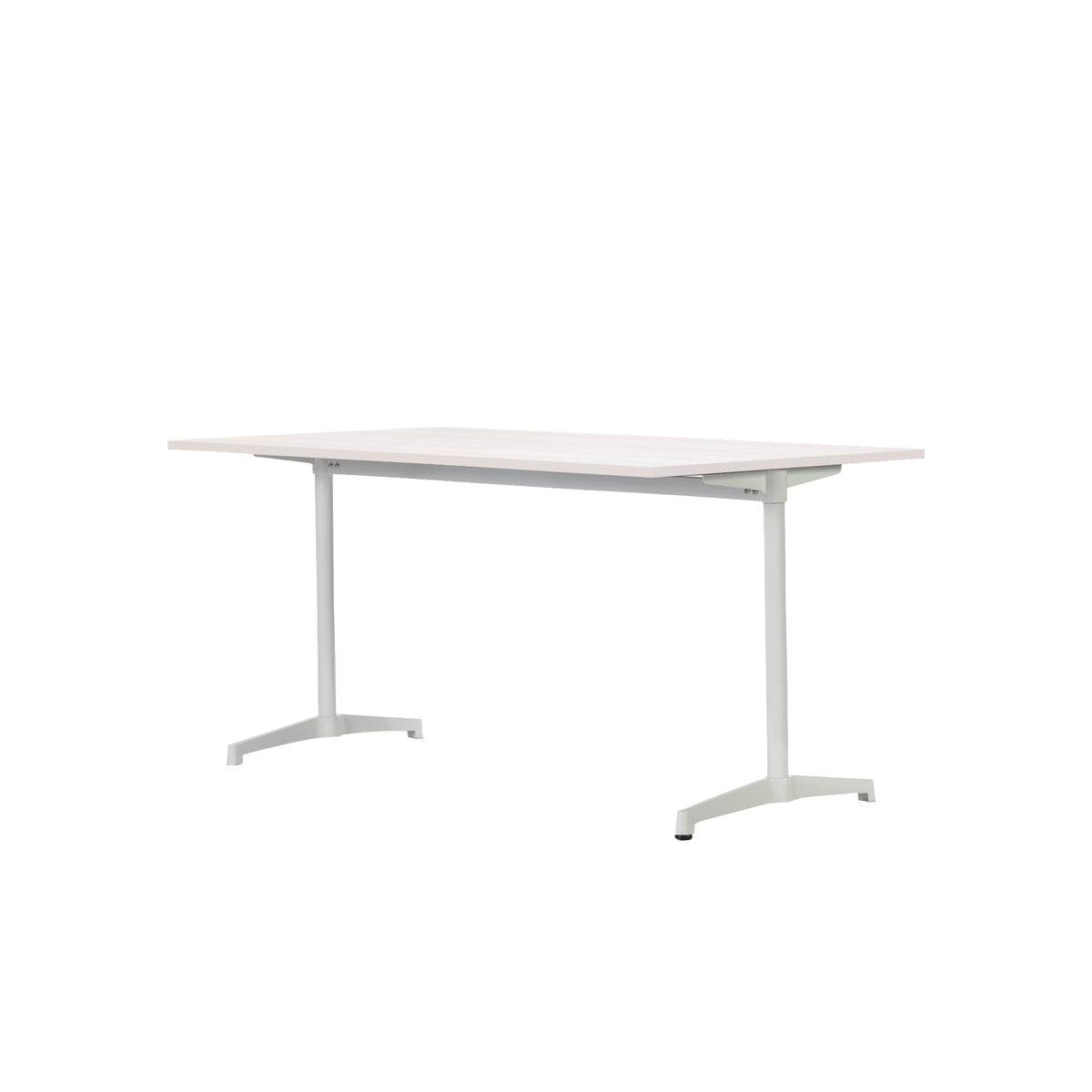 FW BOOTH MEET DESK LEG-STEEL