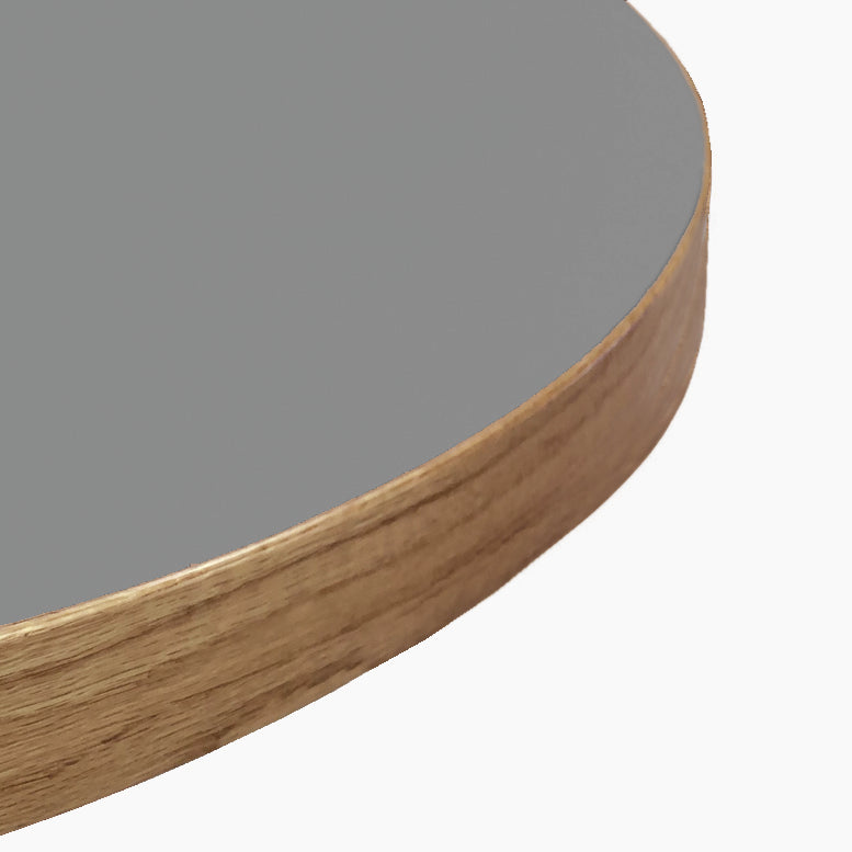 FW DRUM DESK TOP-HIGH MATTE MELAMINE