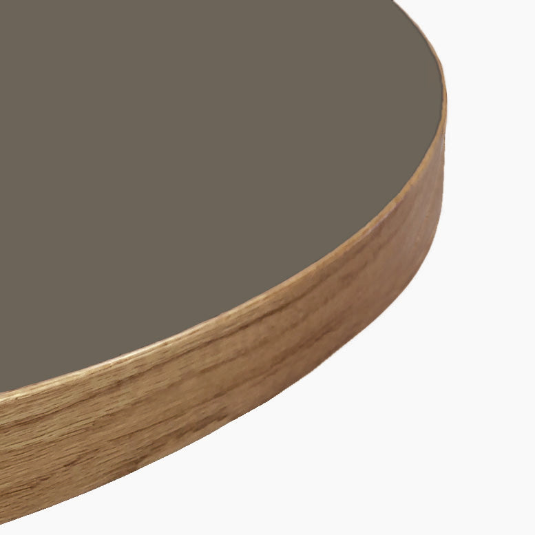 FW DRUM DESK TOP-HIGH MATTE MELAMINE