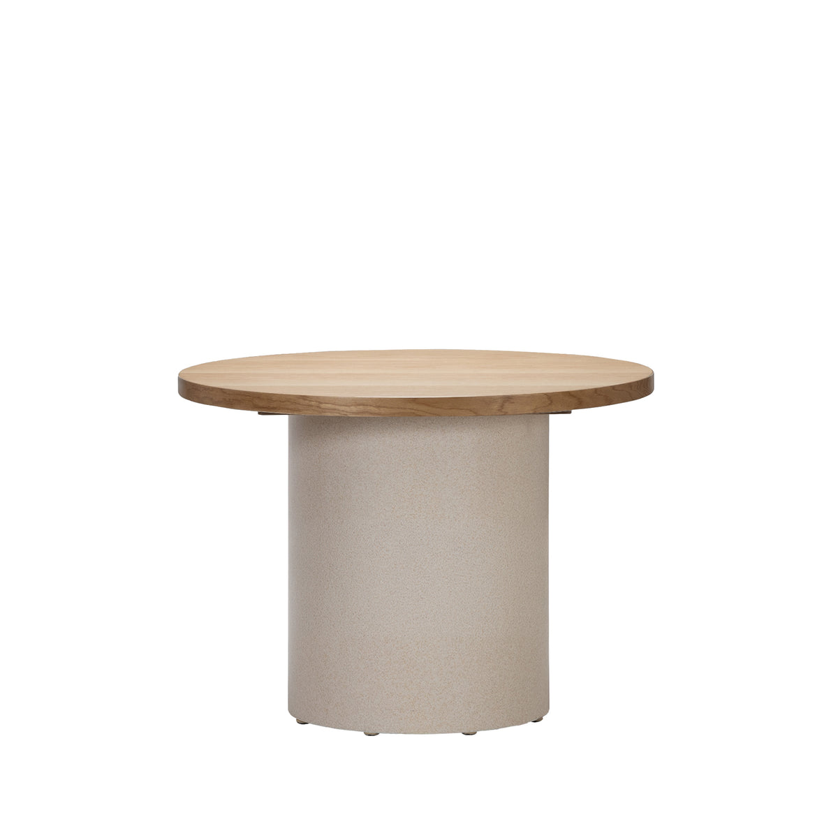 FW DRUM DESK LEG-SPRAY FINISH