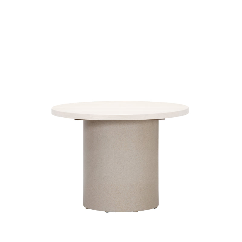 FW DRUM DESK LEG-SPRAY FINISH