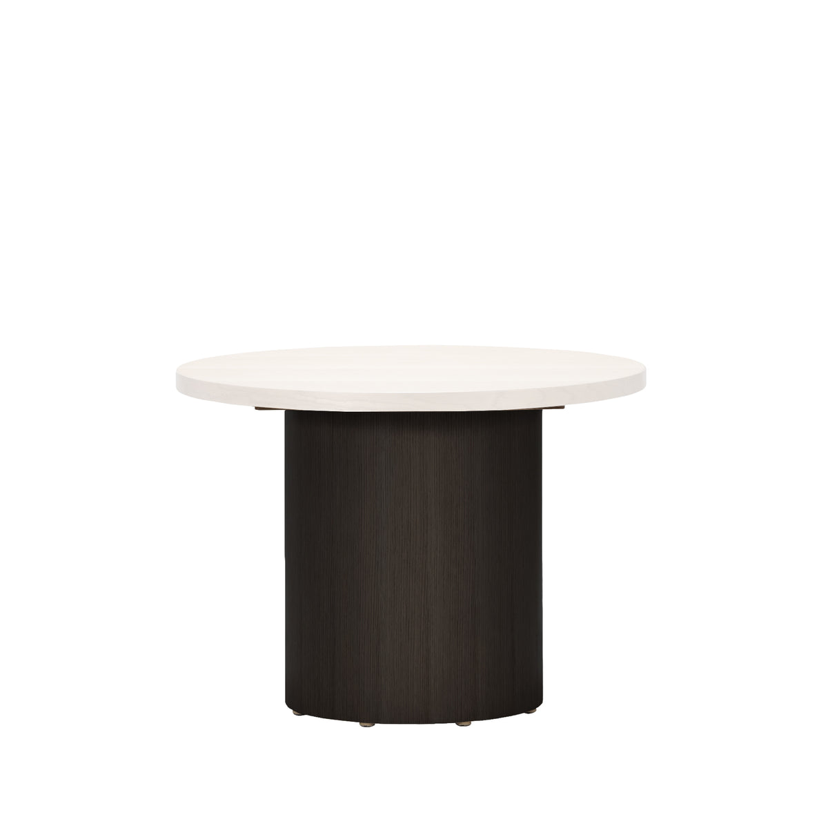 FW DRUM DESK LEG-OAK WOOD