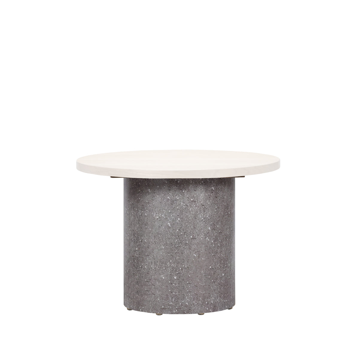 FW DRUM DESK LEG-SPRAY FINISH