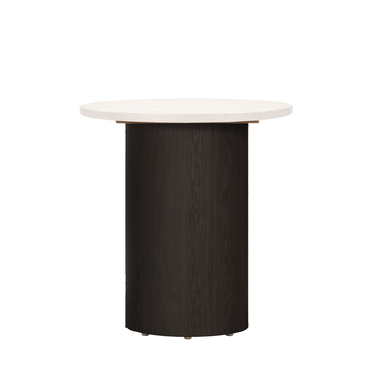 FW DRUM DESK LEG HIGH-OAK WOOD