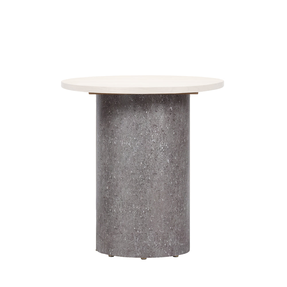 FW DRUM DESK LEG HIGH-SPRAY FINISH