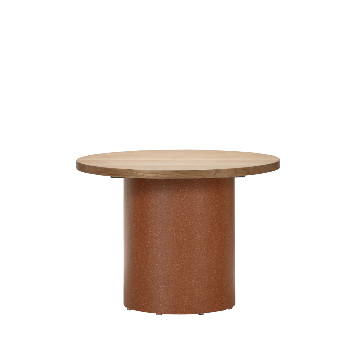 FW DRUM DESK LEG-SPRAY FINISH