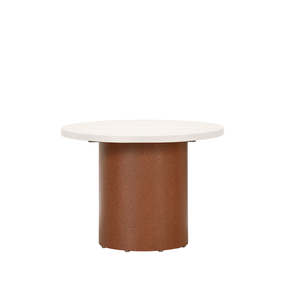 FW DRUM DESK LEG-SPRAY FINISH