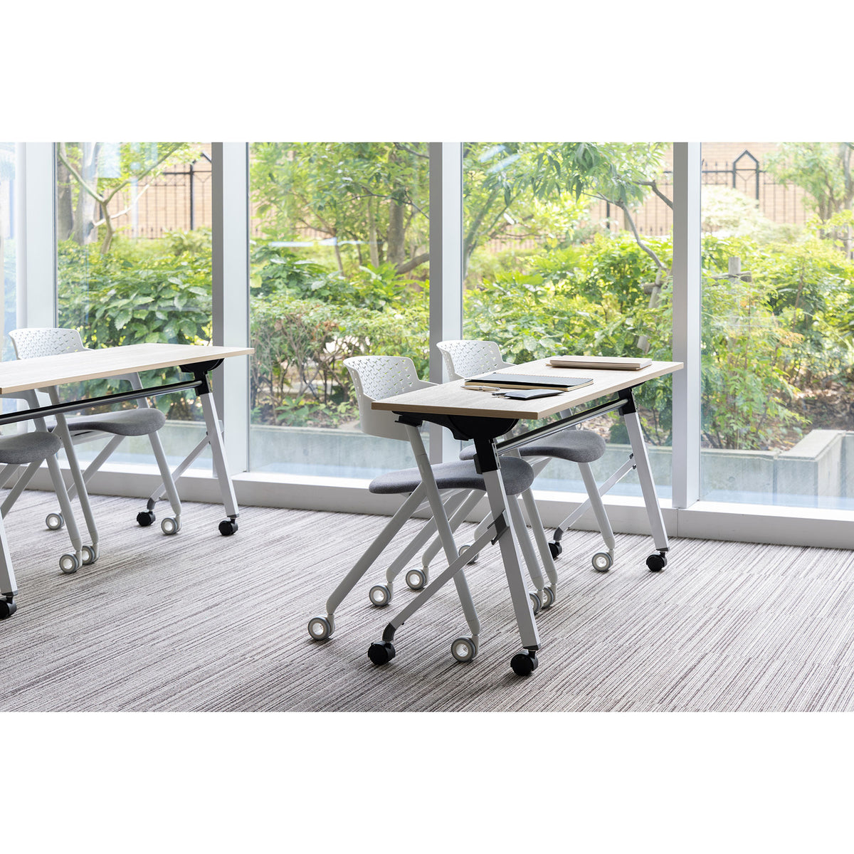 FW MEETING TABLE LEG-STEEL SC