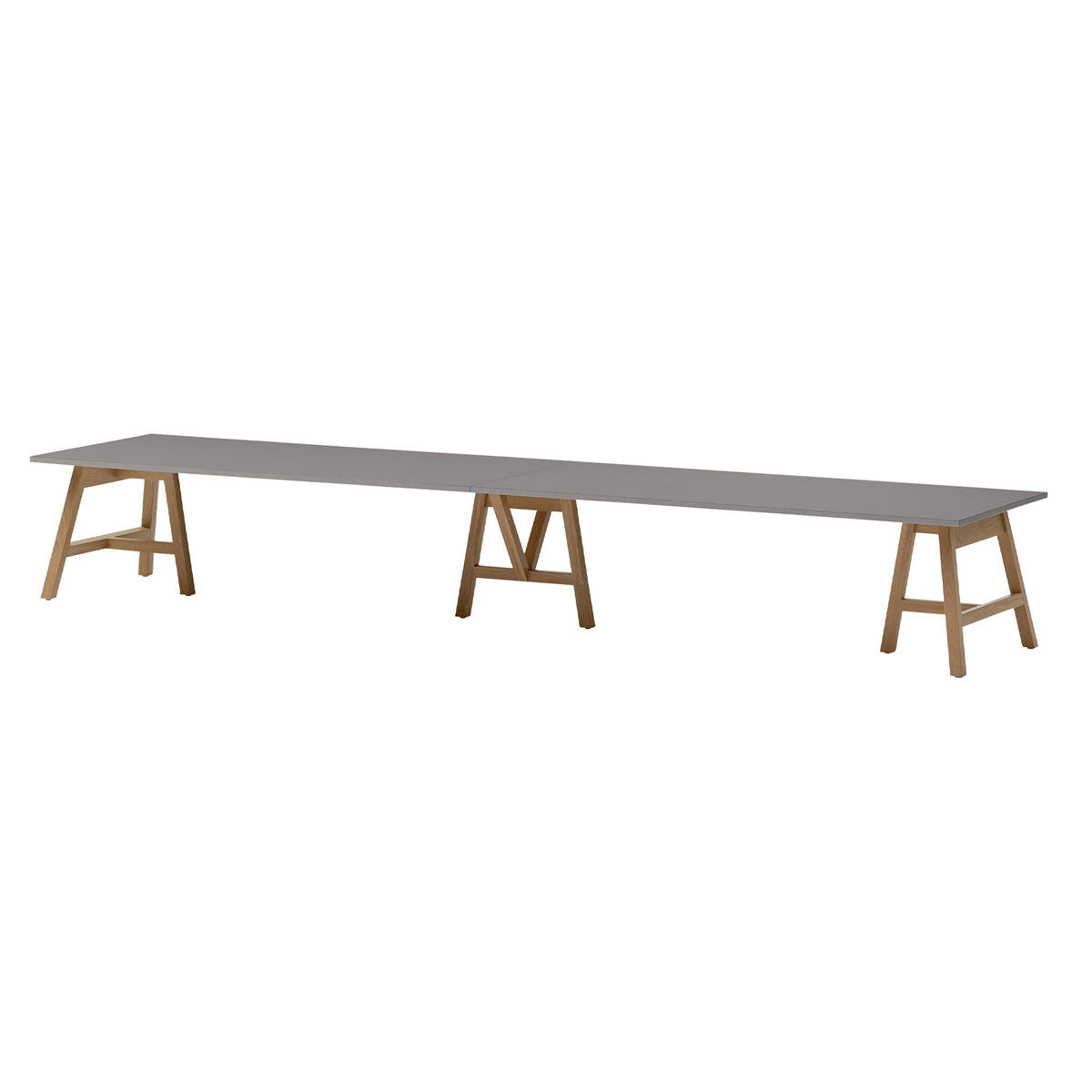 FW FREE ADDRESS DESK CENTER LEG-OAK CL