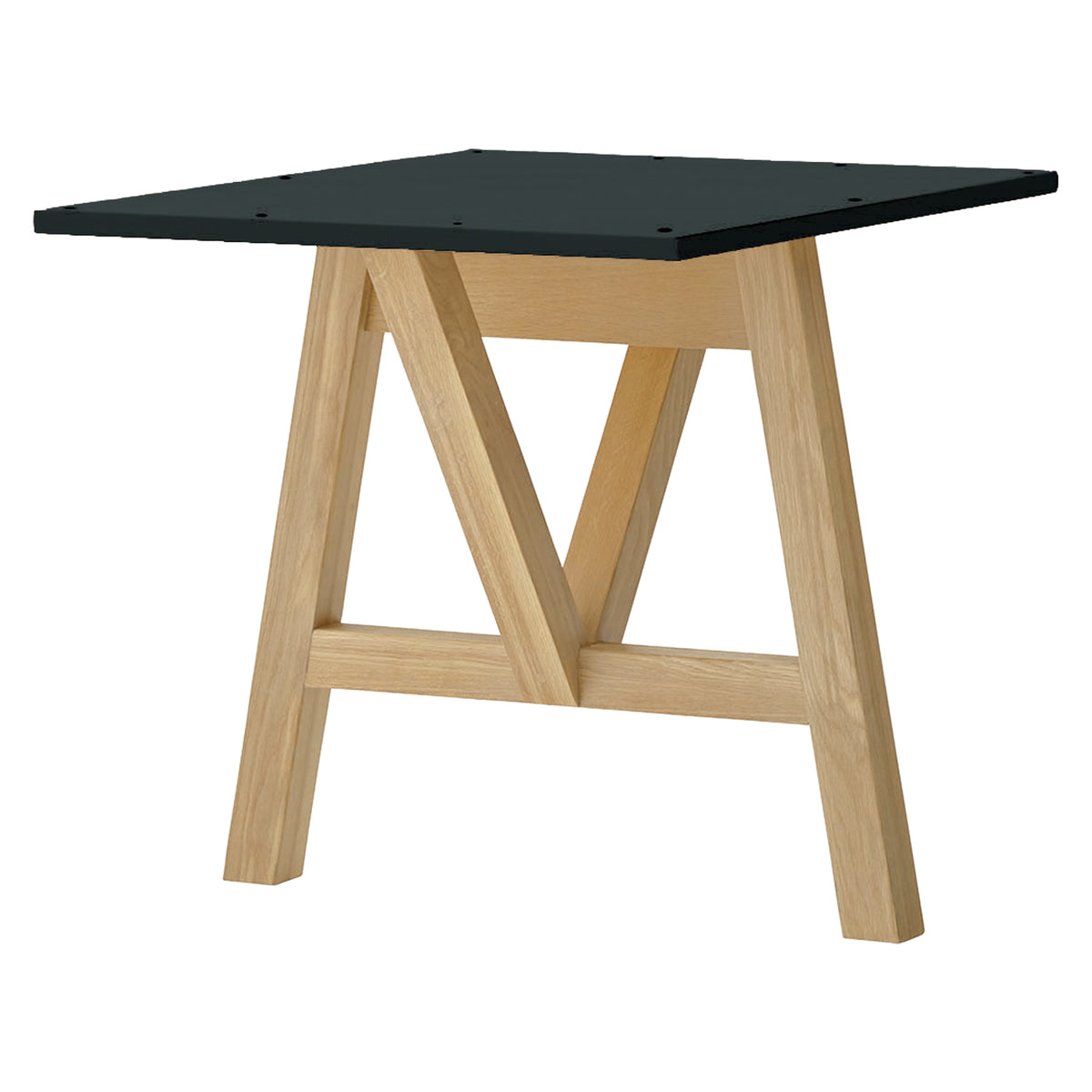 FW FREE ADDRESS DESK CENTER LEG-OAK CL
