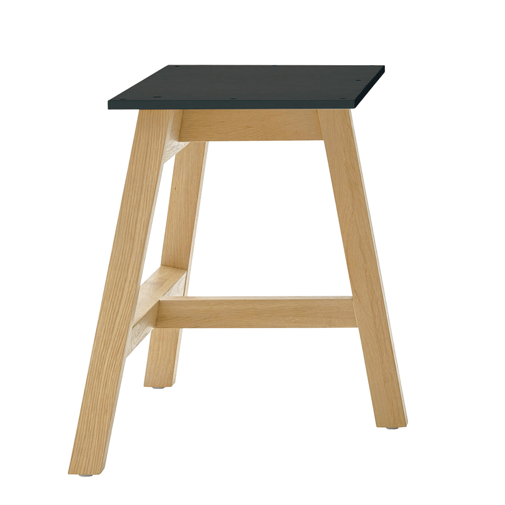 FW FREE ADDRESS DESK END LEG-OAK CL