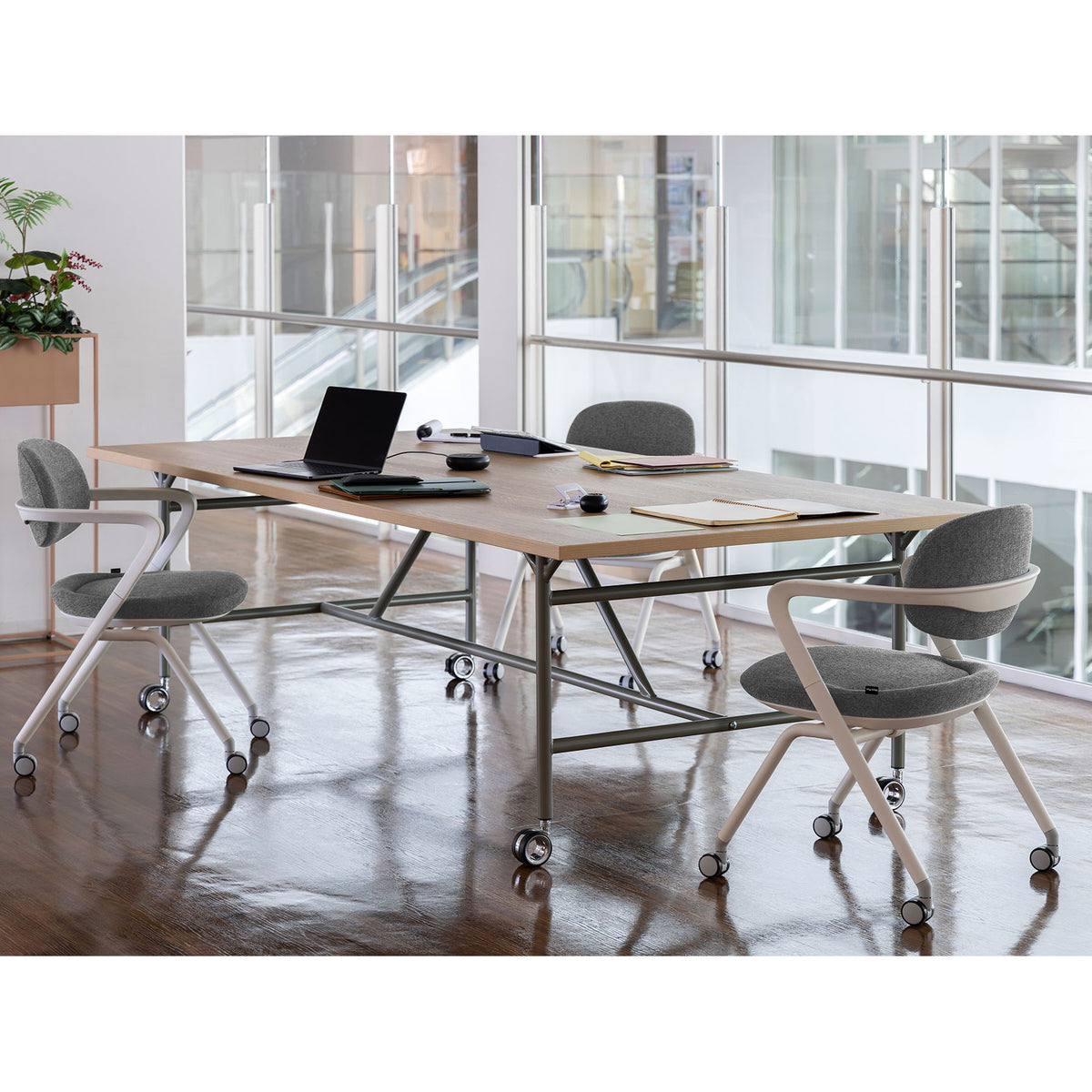 FW FUNCTIONAL DESK LEG-STEEL SC