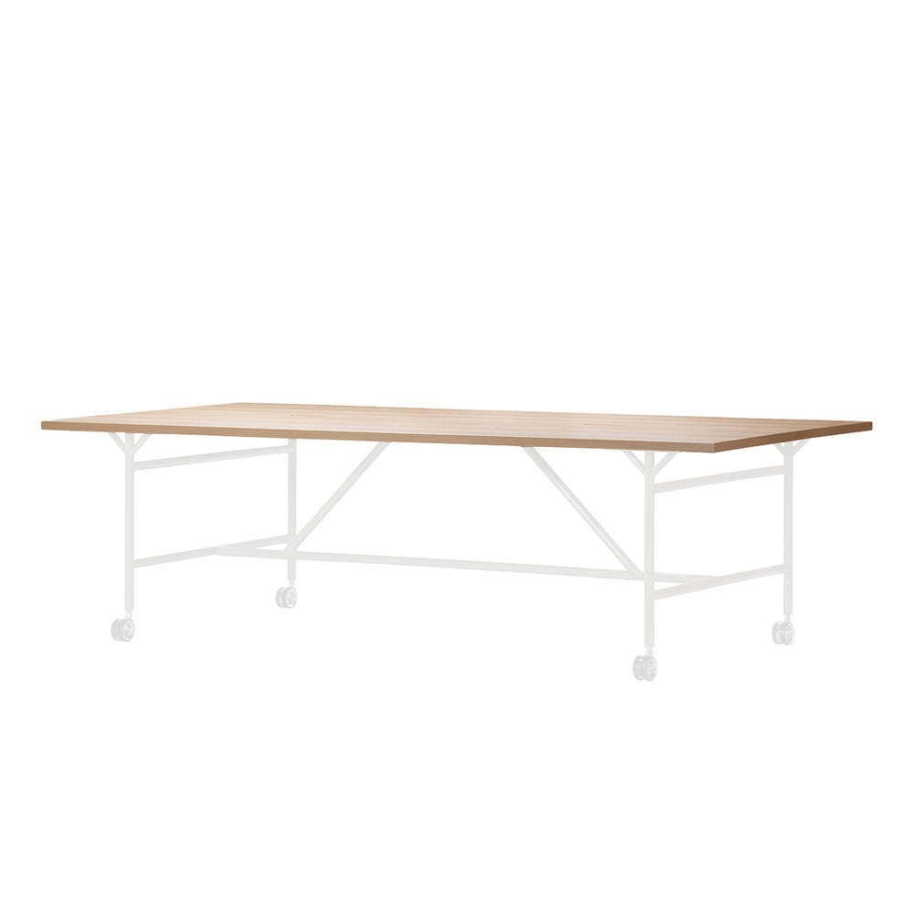 FW FUNCTIONAL DESK TOP-HIGH MATTE MELAMINE