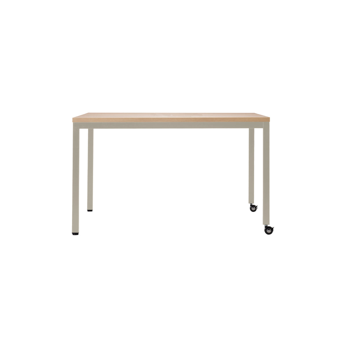 FW HUDDLE CASTER DESK LEG-STEEL SC