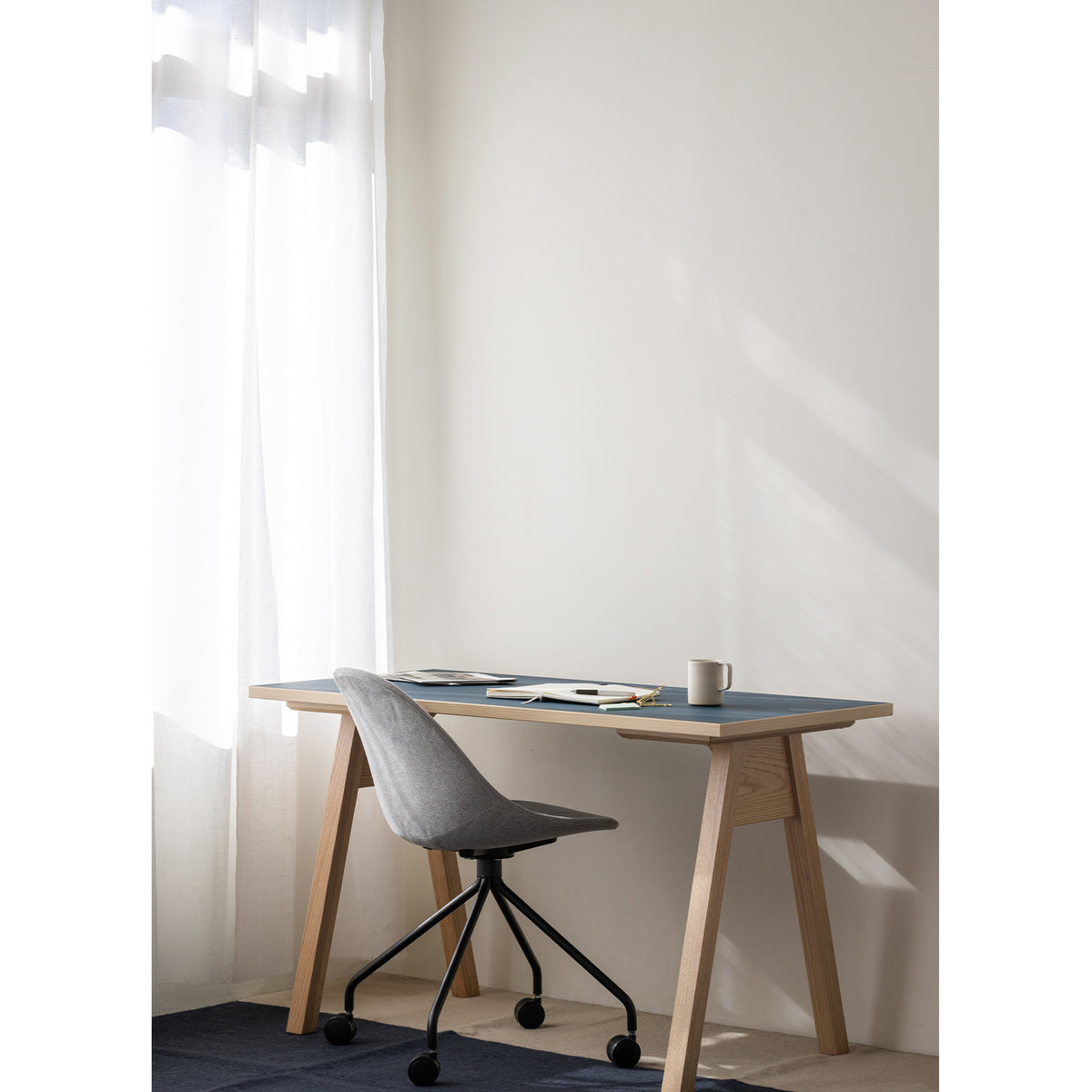 FW MULTI DESK TOP-MORTAR TEX MELAMINE