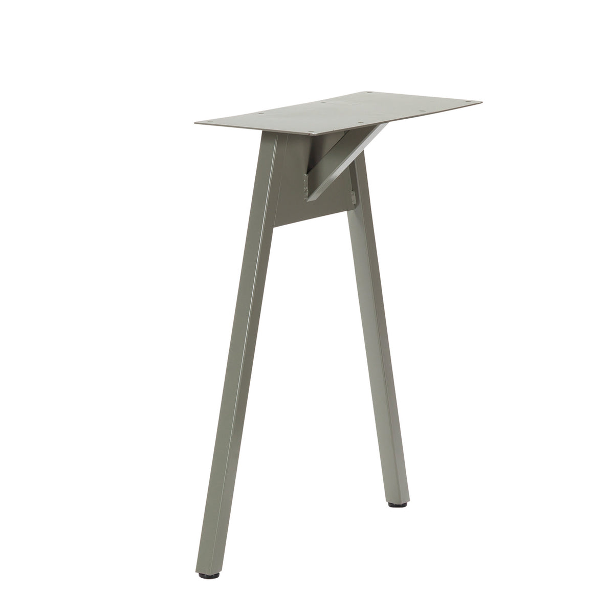 FW MULTI DESK END LEG SET-STEEL SC