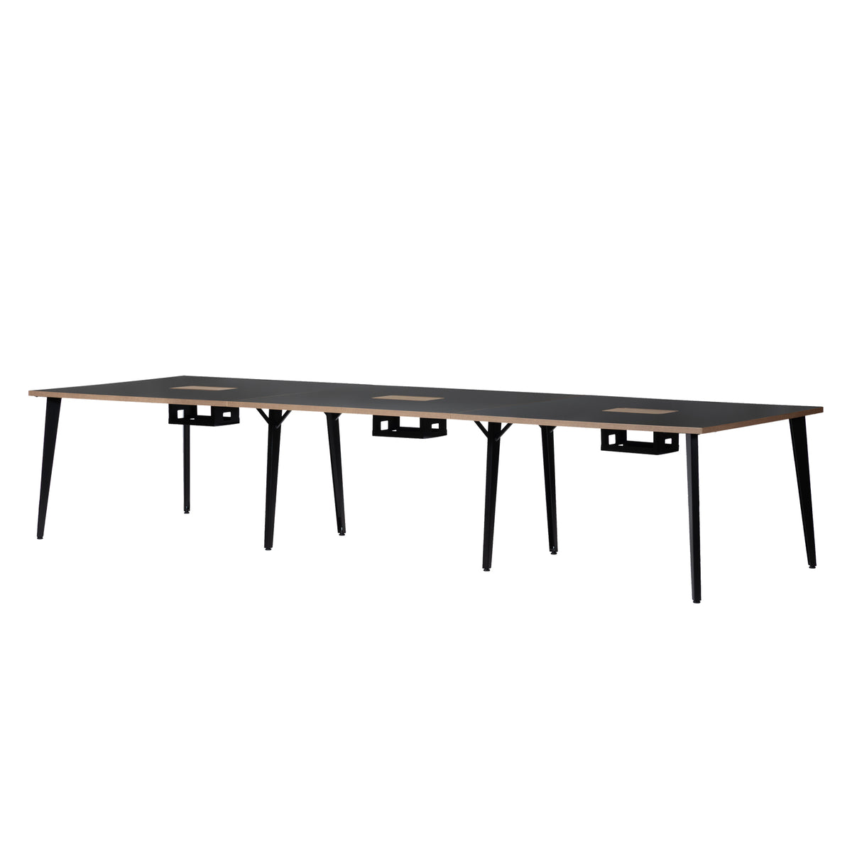 FW NEW HOUGAN DESK END LEG-STEEL