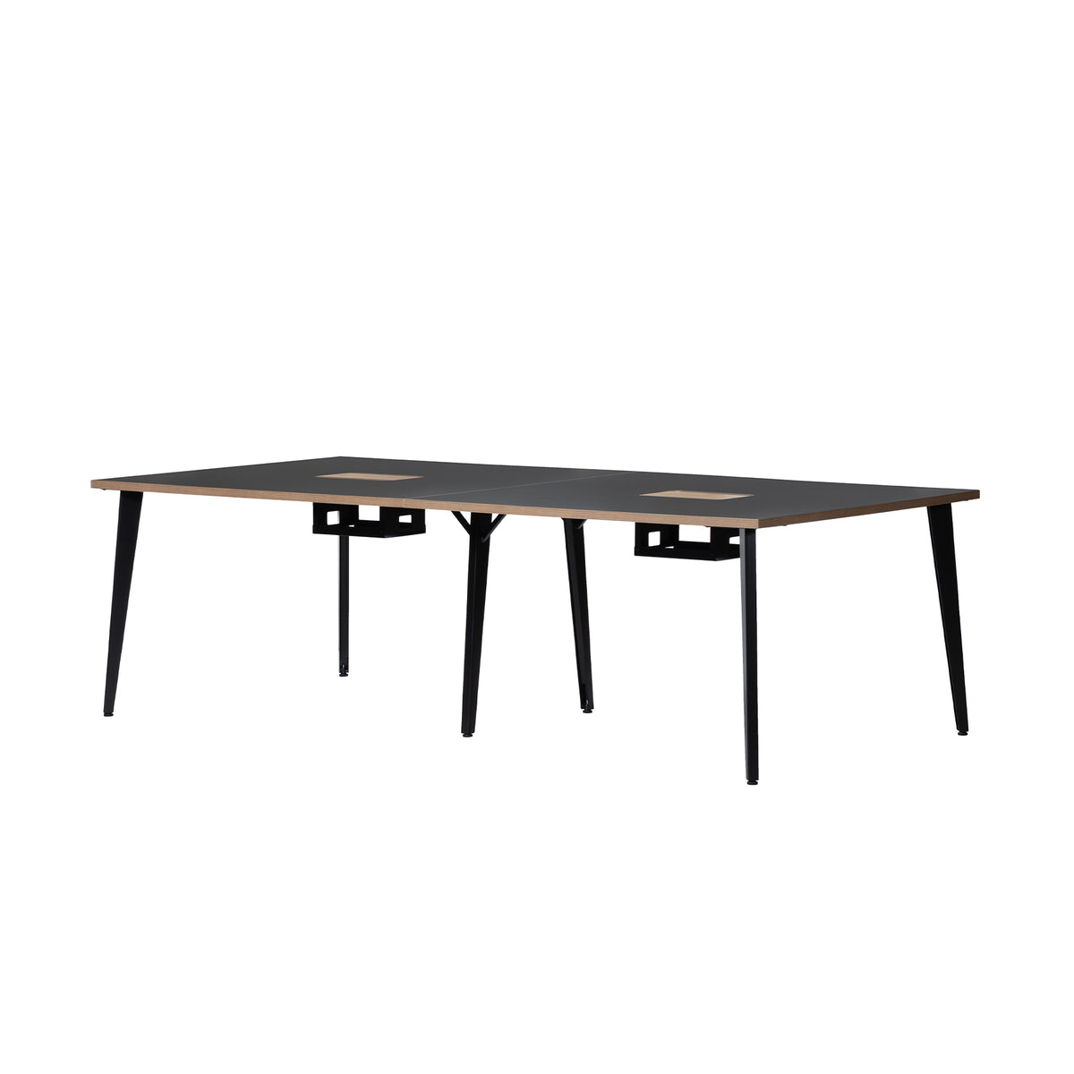 FW NEW HOUGAN DESK END LEG-STEEL
