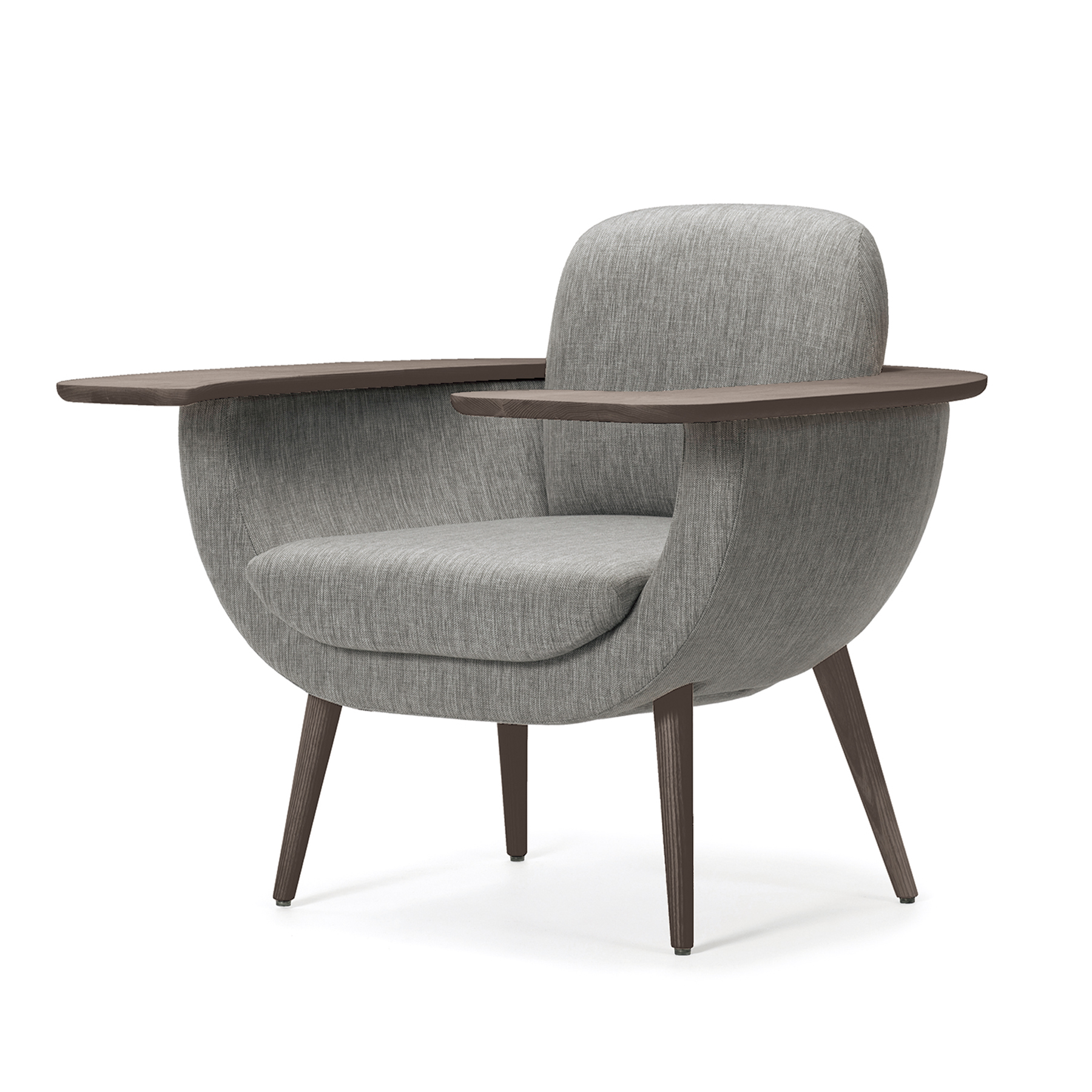 Lounge chair hotsell with desk arm