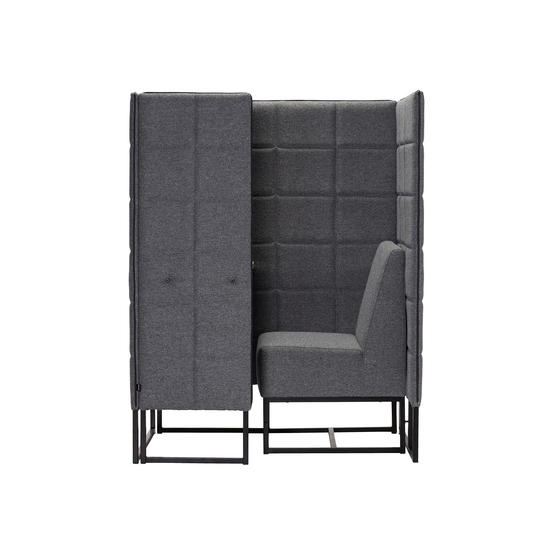 BASED-WIZ PERSONAL BOOTH Graphite - 【ASPLUND CONTRACT