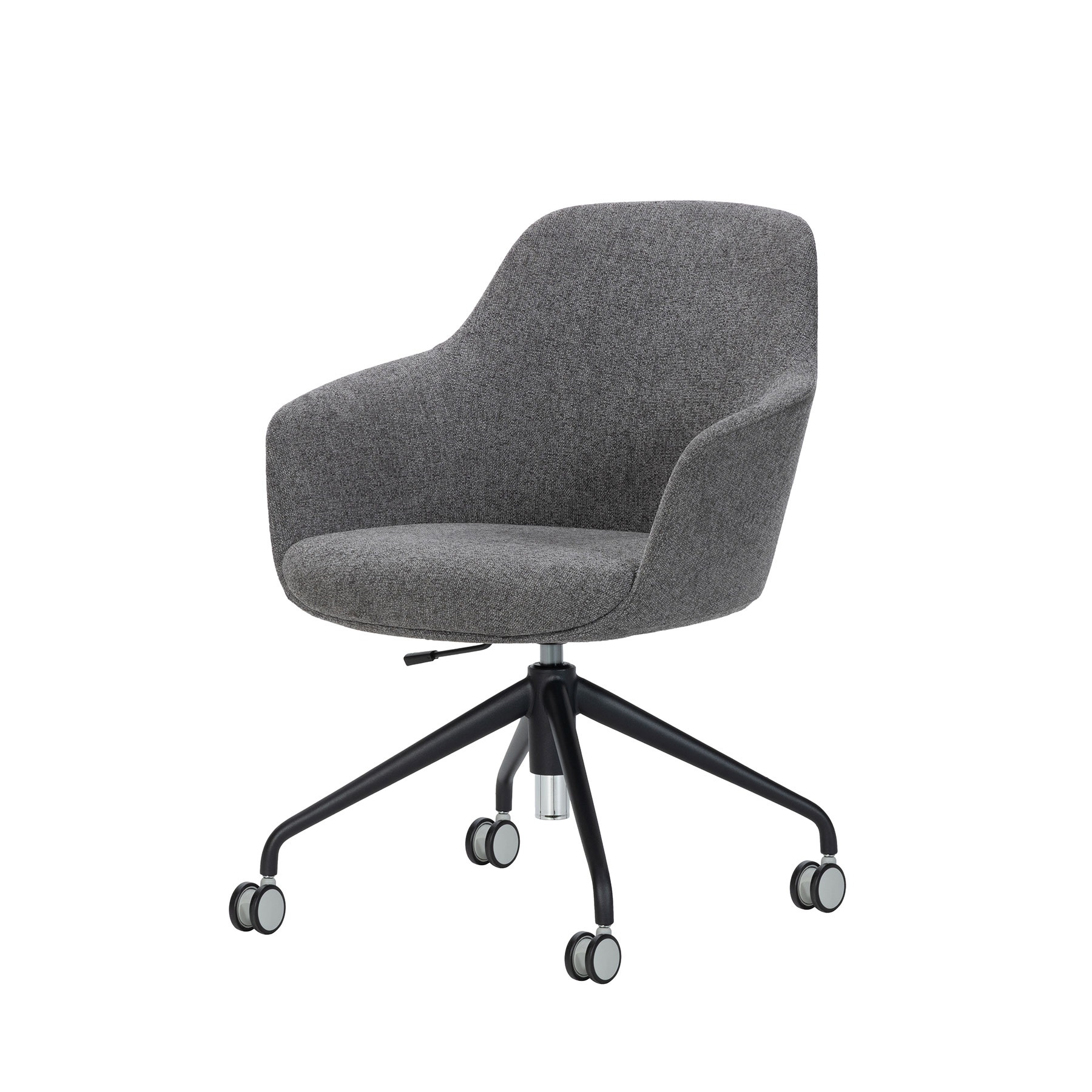 HUGGLE CASTER CHAIR Sesame grey - 【ASPLUND CONTRACT